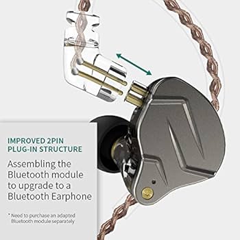 Amazon.com: erjigo KZ ZSN Pro Dynamic Hybrid Dual Driver in